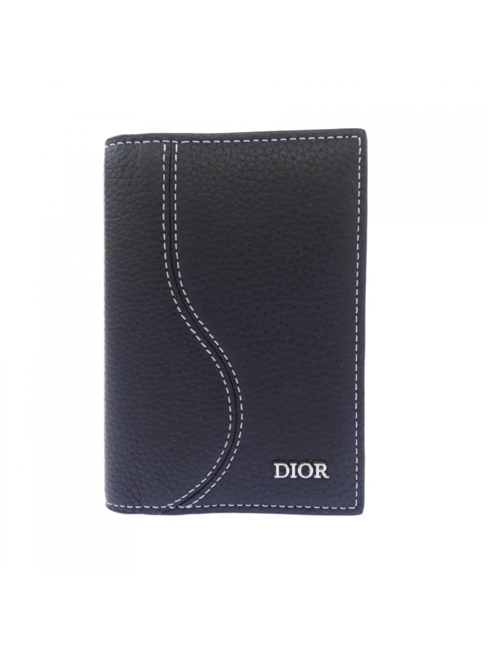 Dior Card Case Card Holders Black